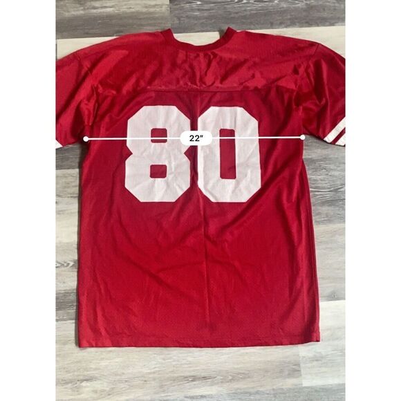Champion Brand San Francisco 49ers Jerry Rice 80s Jersey SZ 48 Vintage - Picture 14 of 14